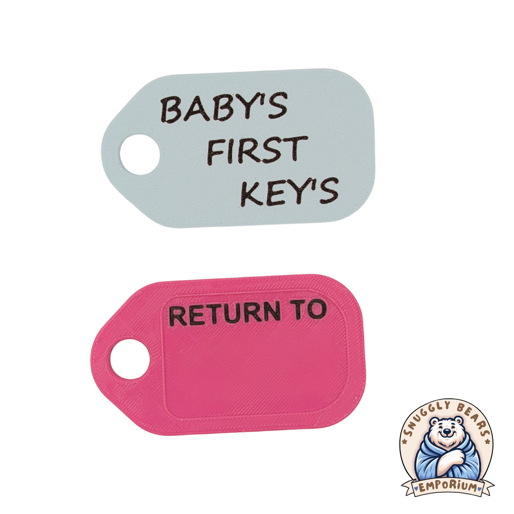 Keys Name Tag
