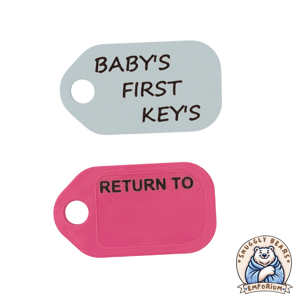 Keys Name Tag