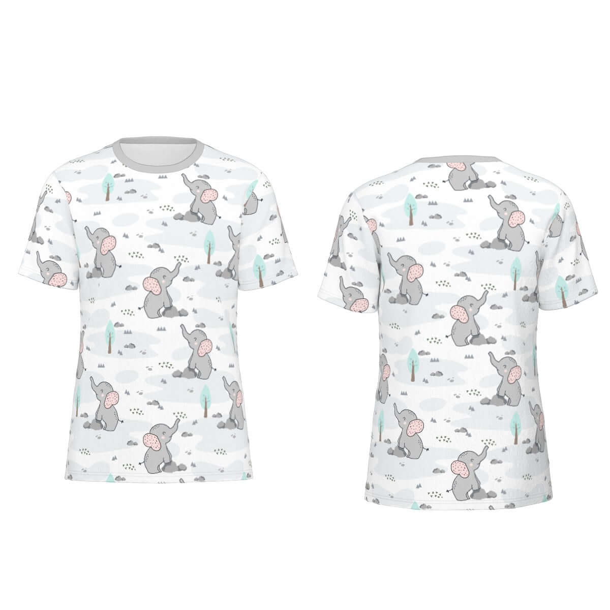 ABDL themed t-shirt featuring playful elephants, perfect for comfort and self-expression in the ABDL community.