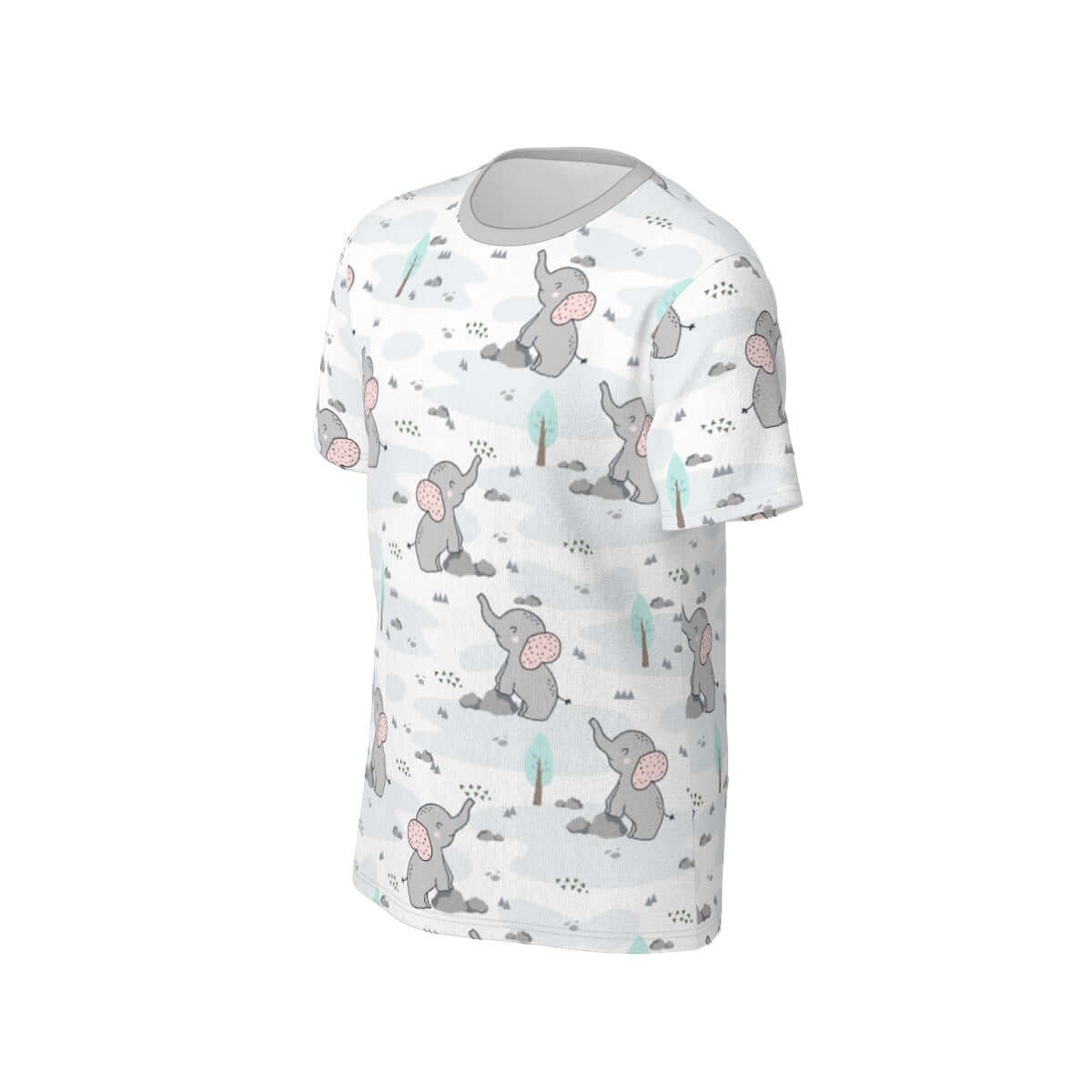 ABDL themed t-shirt featuring playful elephants, perfect for comfort and self-expression in the ABDL community.
