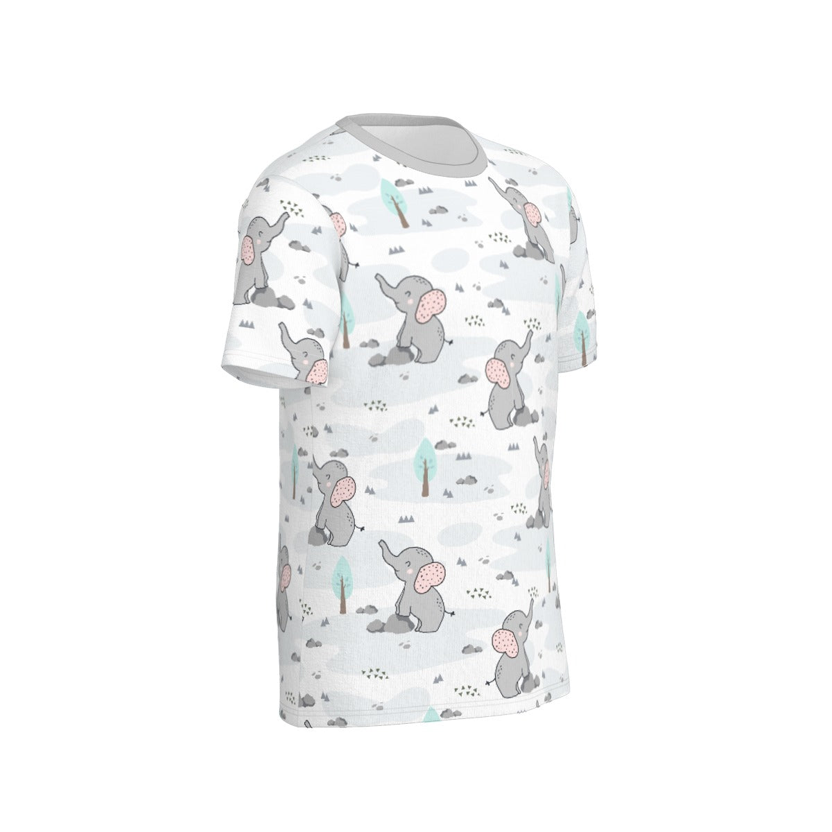 ABDL themed t-shirt featuring playful elephants, perfect for comfort and self-expression in the ABDL community.