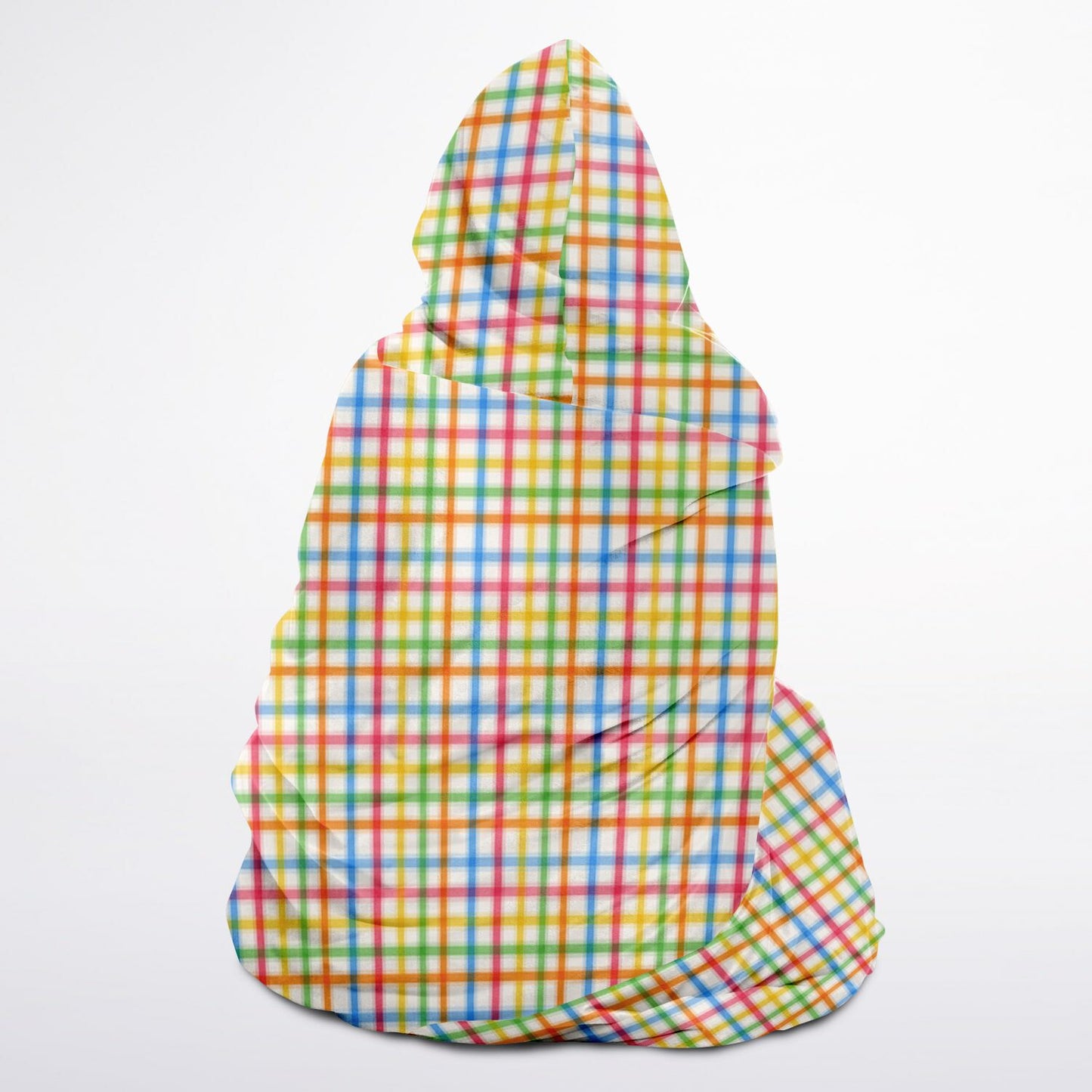 Tartan Tots Hooded Sherpa Blanket
