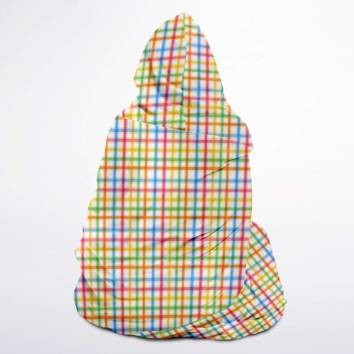 Tartan Tots Hooded Sherpa Blanket