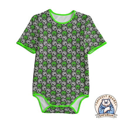ABDL Onesie – Paw Prints Outline
