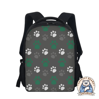 Coloured Paw Prints Backpack