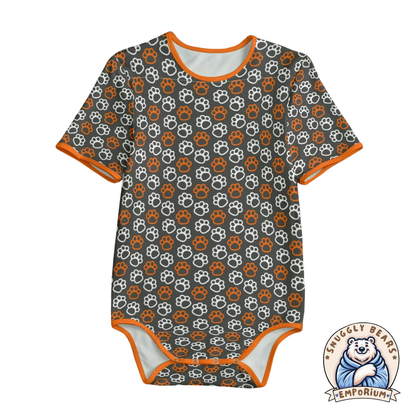 ABDL Onesie – Paw Prints Outline