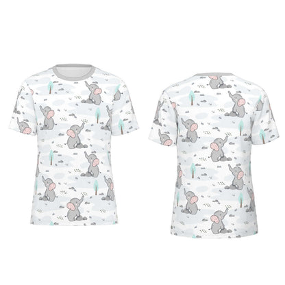 ABDL themed t-shirt featuring playful elephants, perfect for comfort and self-expression in the ABDL community.