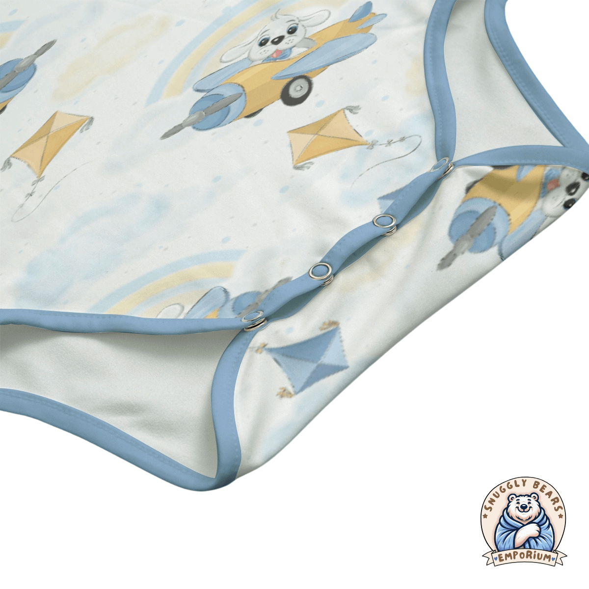 ABDL Onesie – Cute Puppy Pilot Daytime Onesie