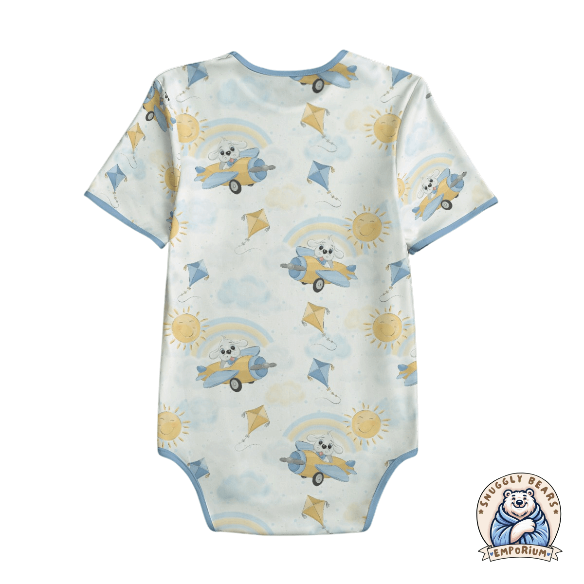 ABDL Onesie – Cute Puppy Pilot Daytime Onesie
