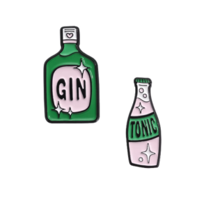 Gin/Tonic Enamel Pin Badge