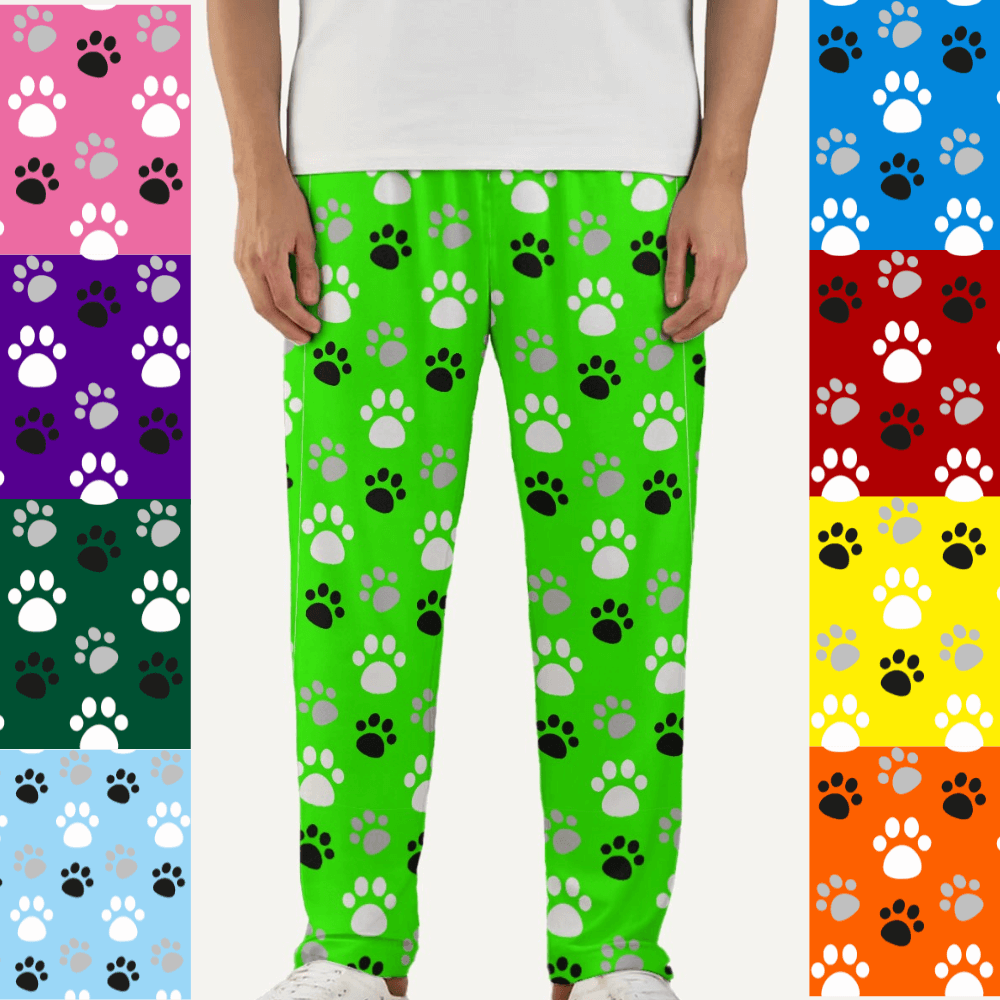 Paw Prints - Full Colour - Bottoms