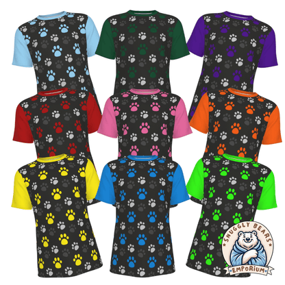 Paw Prints - Coloured Paws Tee