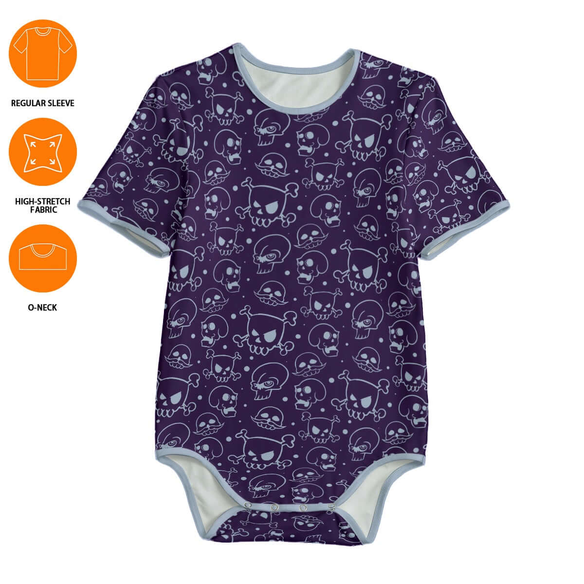 ABDL Onesie – Skulls Onesie