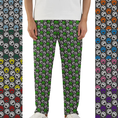 Paw Print Outline Onesie Pajama Combo