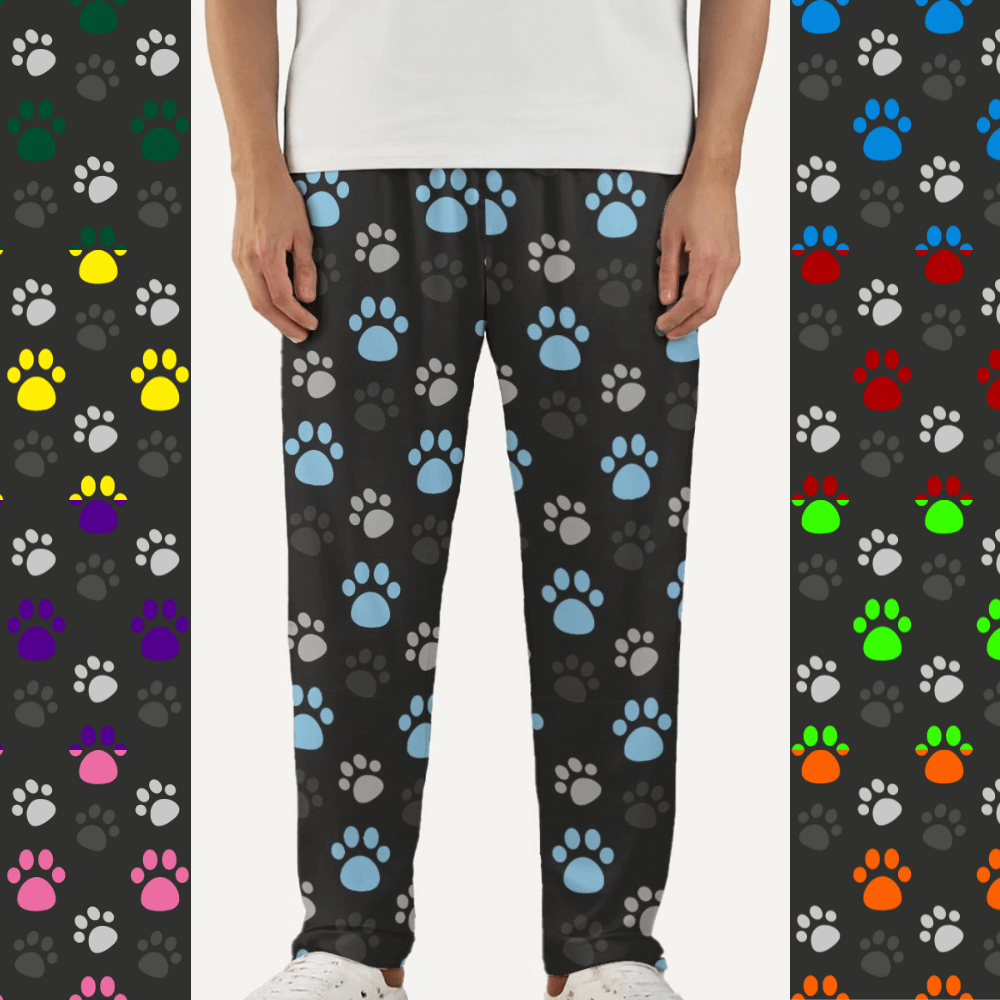 Paw Prints - Coloured Paws -  Bottoms