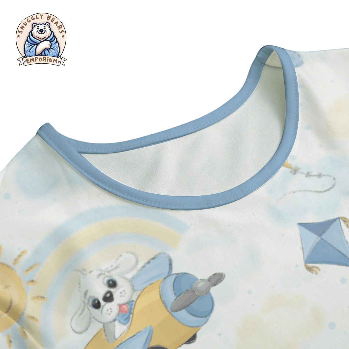 ABDL Onesie – Cute Puppy Pilot Daytime Onesie