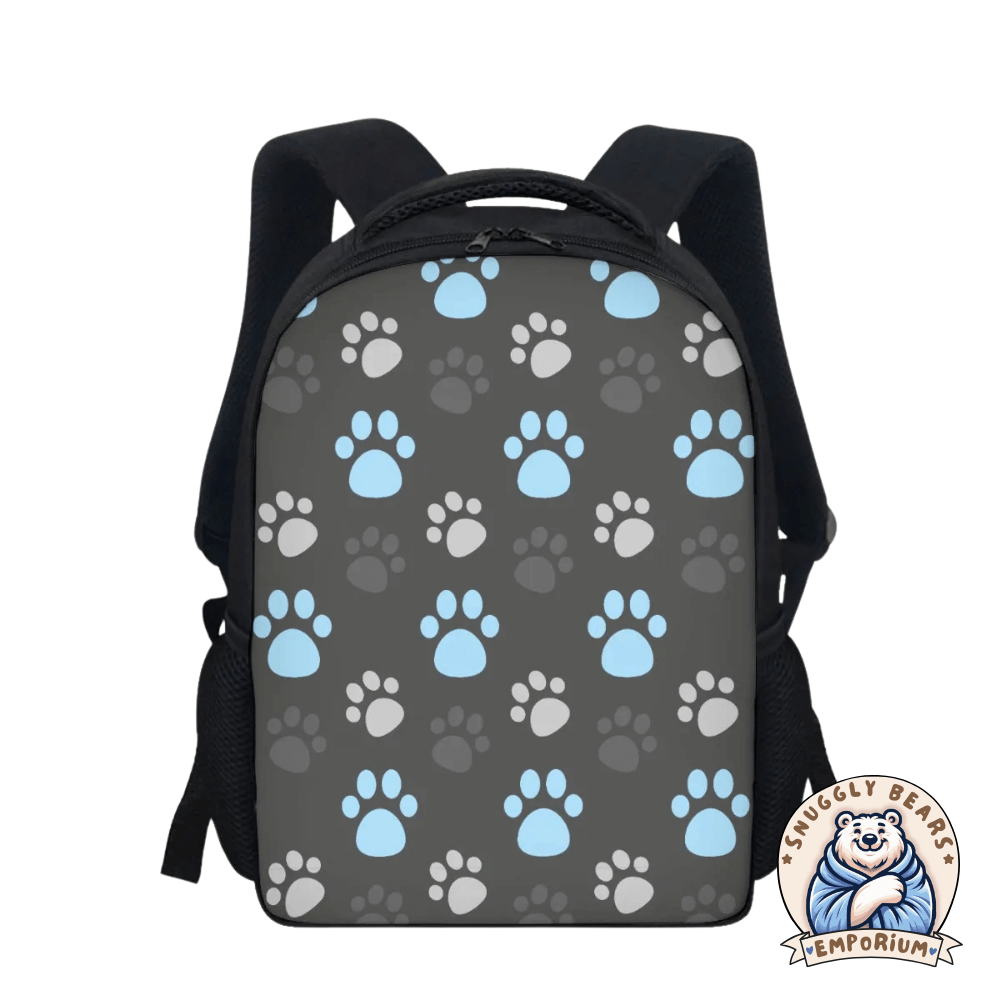 Coloured Paw Prints Backpack