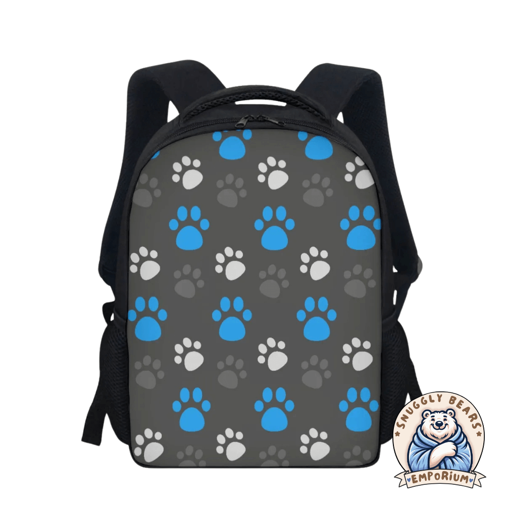 Coloured Paw Prints Backpack