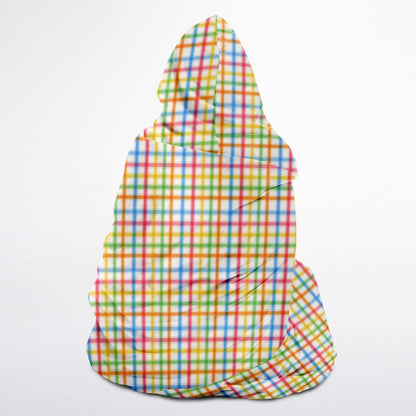 Tartan Tots Hooded Sherpa Blanket
