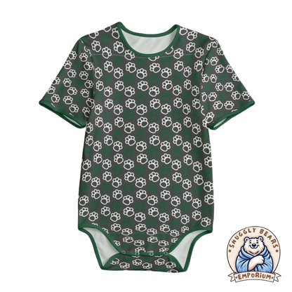 ABDL Onesie – Paw Prints Outline