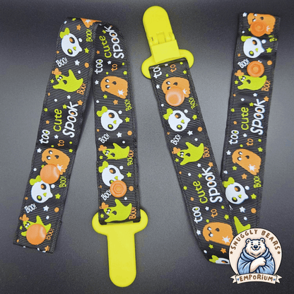 🎃 Halloween Paci Clips – Limited Edition 👻