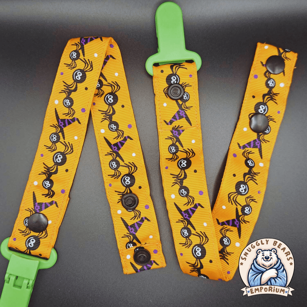 🎃 Halloween Paci Clips – Limited Edition 👻