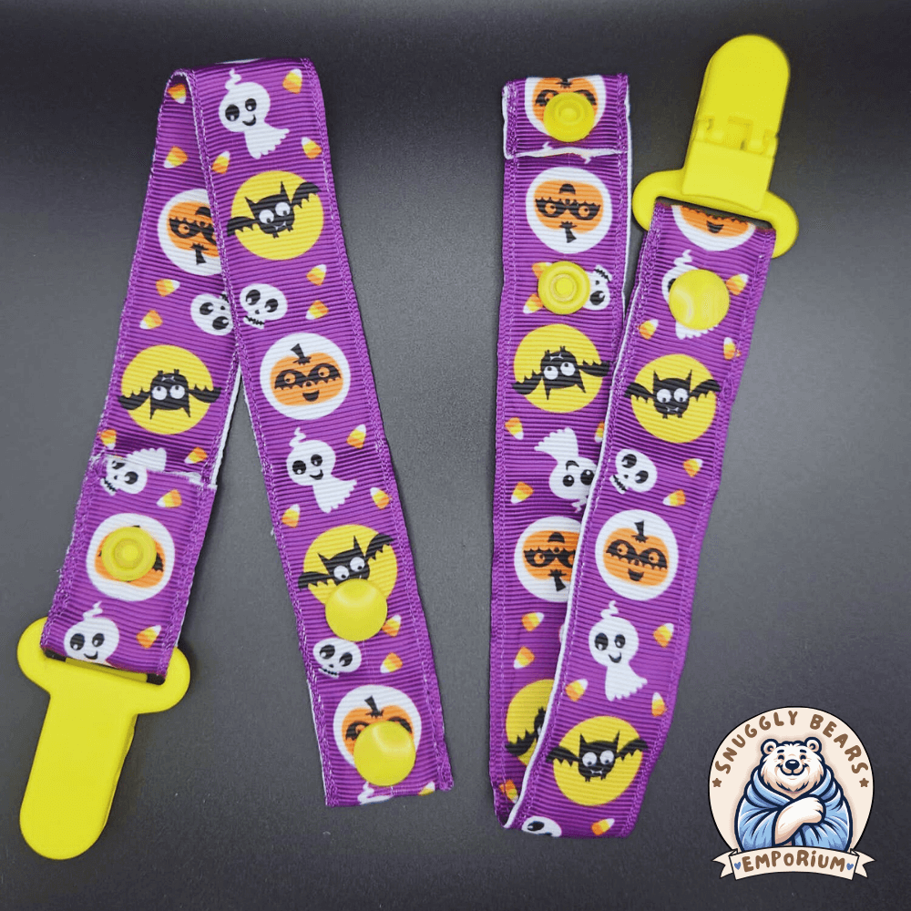 🎃 Halloween Paci Clips – Limited Edition 👻