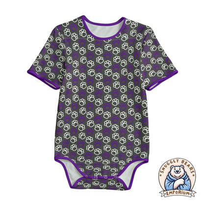 ABDL Onesie – Paw Prints Outline