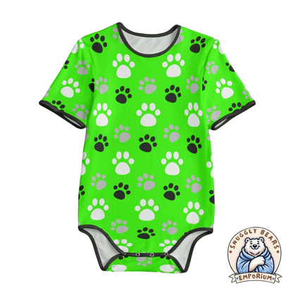 ABDL Onesie – Paw Prints Full Colour Onesie