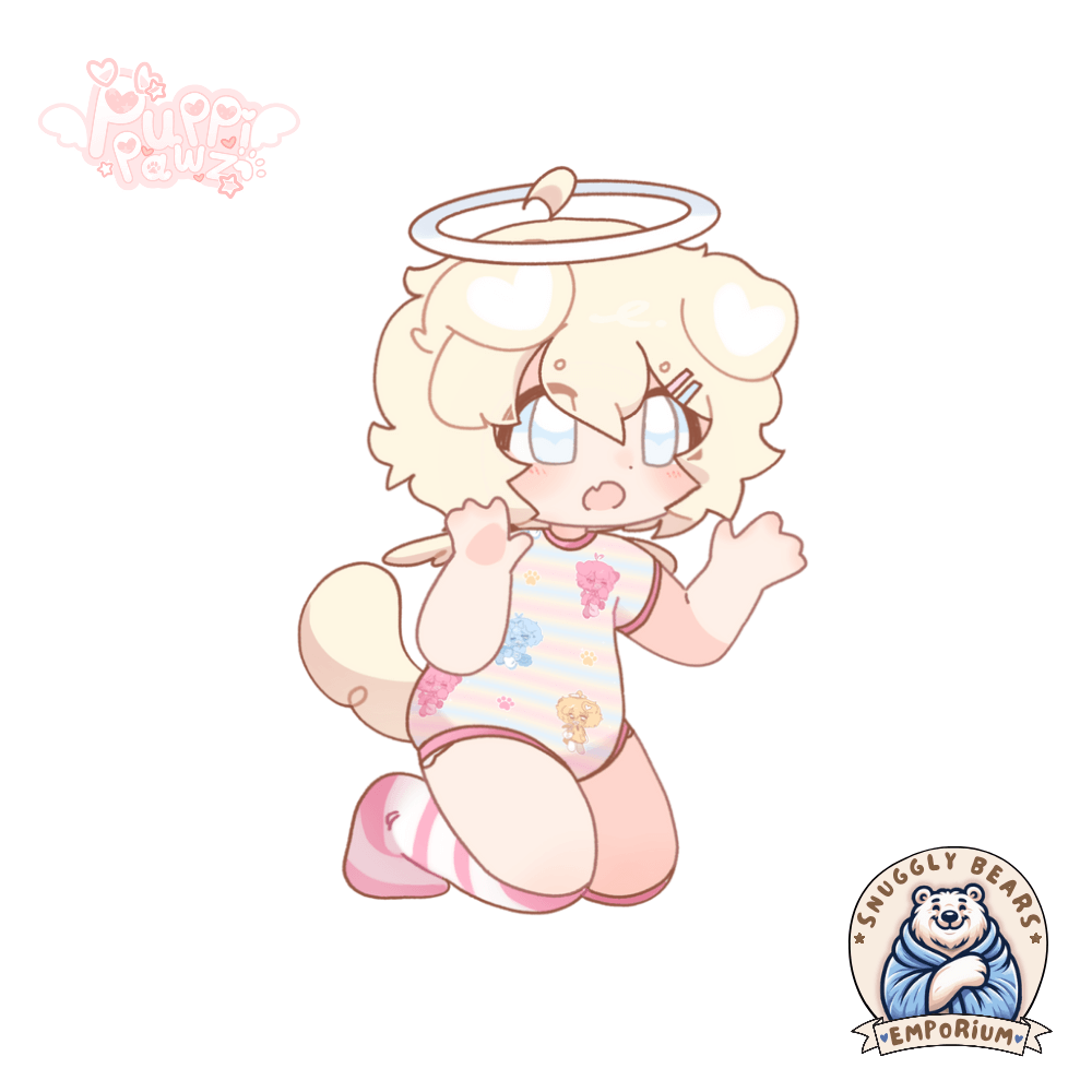 ABDL Onesie – Puppi Pawz - Pups and Pacis Onesie