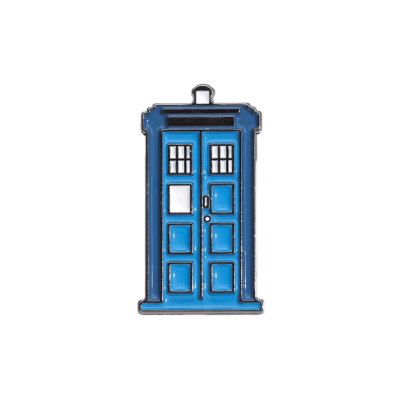 Tardis Enamel Pin Badge