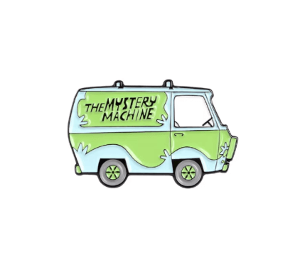 Mystery Machine Enamel Pin Badge