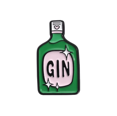 Gin/Tonic Enamel Pin Badge