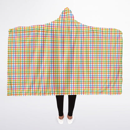 Tartan Tots Hooded Sherpa Blanket