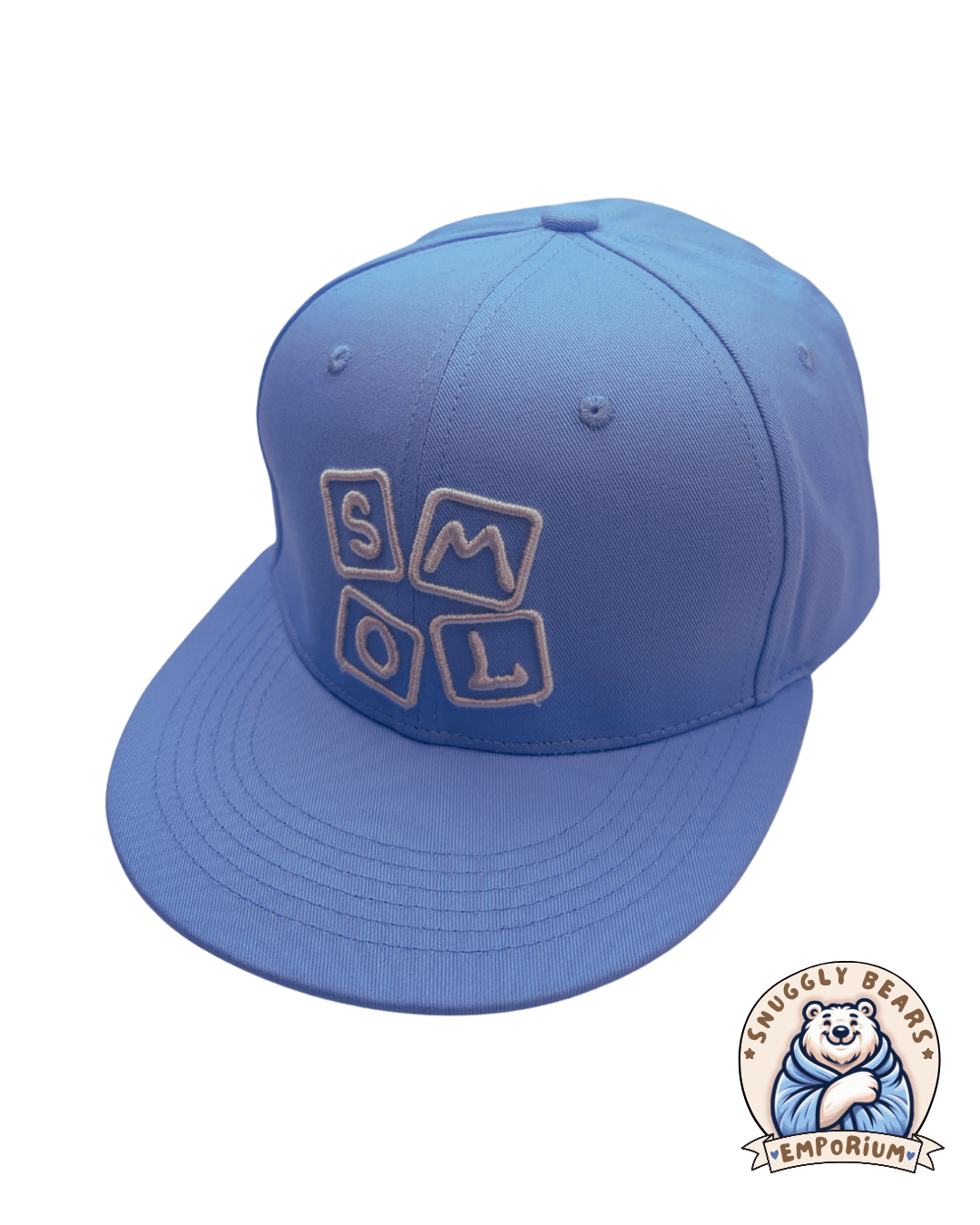 ABDL Hat - SMOL - Blue/White Snapback Cap
