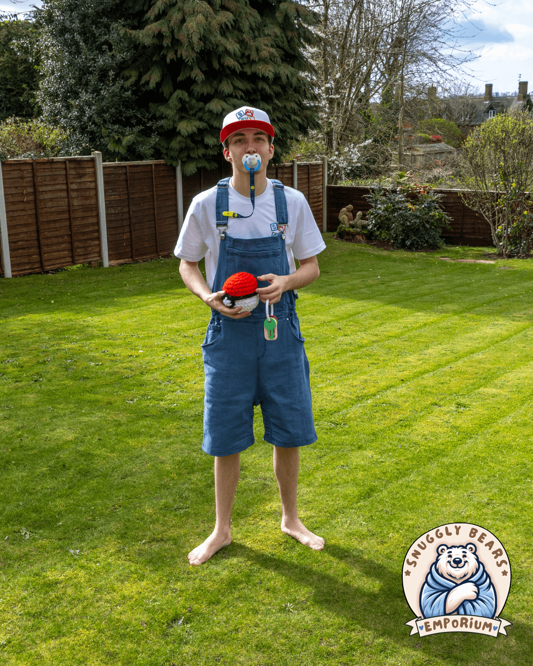 ABDL Shortalls - Bear Essentials Shortalls