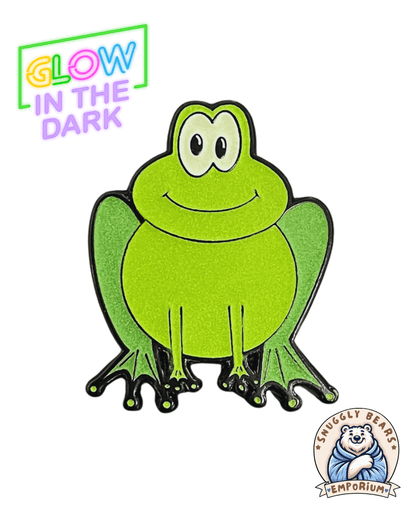 LumiFrog Enamel Pin