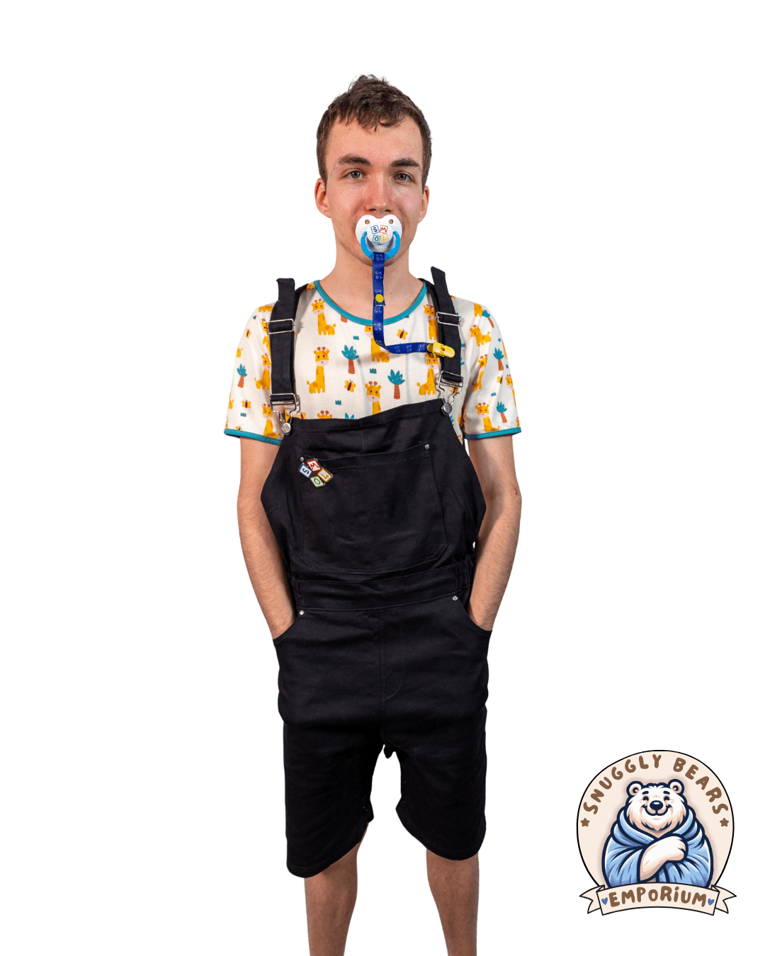 ABDL Shortalls - Bear Essentials Shortalls