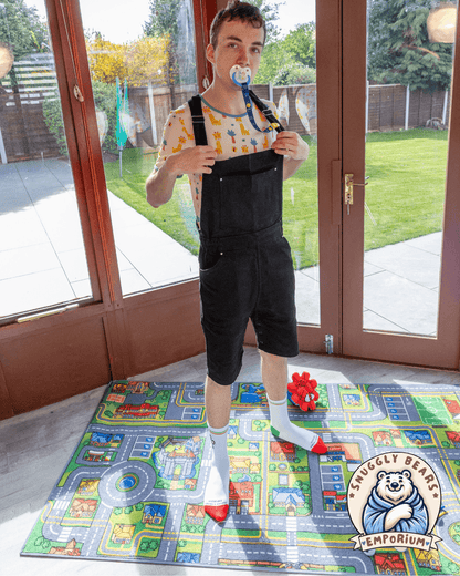 ABDL Shortalls - Bear Essentials Shortalls