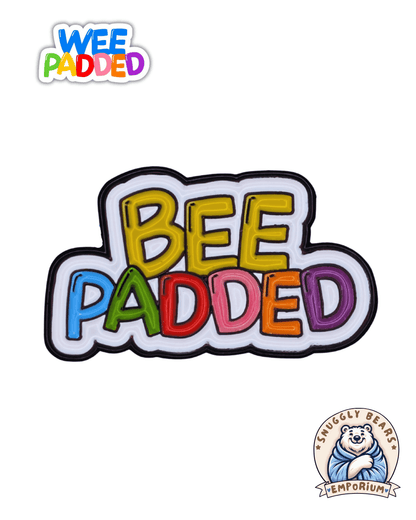 BeePadded Enamel Pin