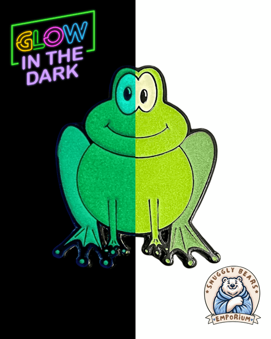 LumiFrog Enamel Pin