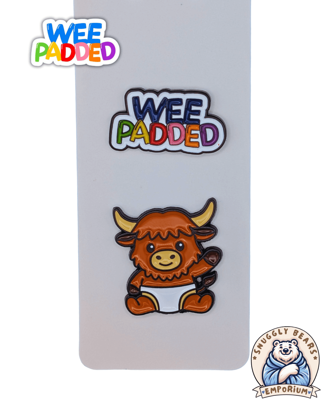 WeePadded Enamel Pin Set
