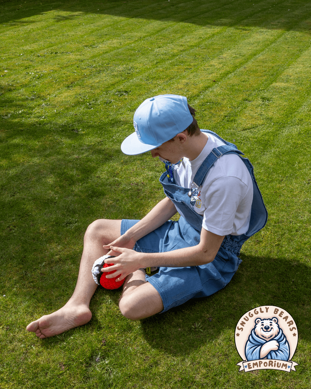 ABDL Hat - SMOL - Blue/White Snapback Cap